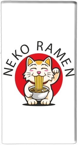 Neko Ramen Cat für Tragbare externe Backup-Batterie 1000mAh Micro-USB