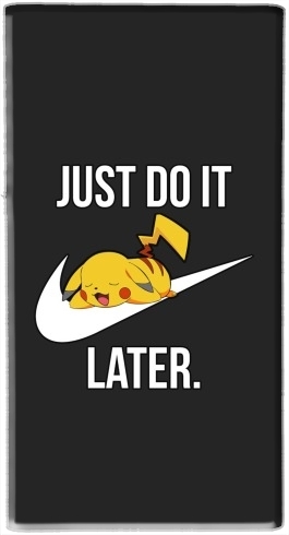 Nike Parody Just Do it Later X Pikachu für Tragbare externe Backup-Batterie 1000mAh Micro-USB