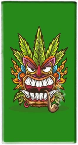 Tiki mask cannabis weed smoking für Tragbare externe Backup-Batterie 1000mAh Micro-USB