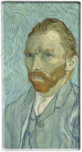 Van Gogh Self Portrait für Tragbare externe Backup-Batterie 1000mAh Micro-USB
