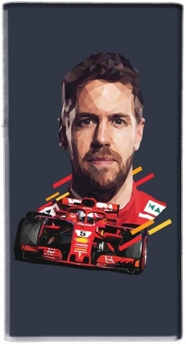 Vettel Formula One Driver für Tragbare externe Backup-Batterie 1000mAh Micro-USB