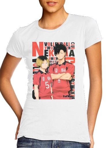  Haikyuu Nekoma für Damen T-Shirt