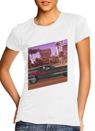 A race. Mustang FF8 für Damen T-Shirt