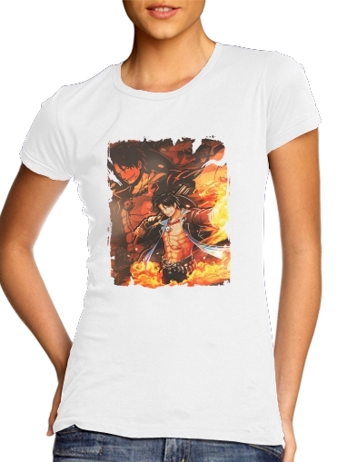 Ace Fire Portgas für Damen T-Shirt