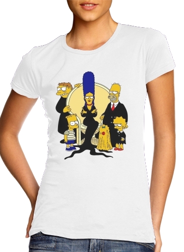 Adams Familly x Simpsons für Damen T-Shirt