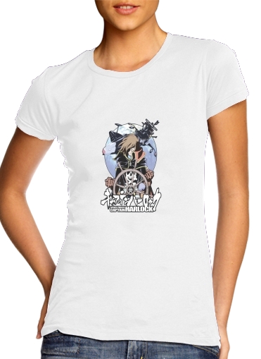 Space Pirate - Captain Harlock für Damen T-Shirt