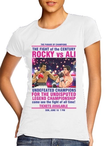 Ali vs Rocky für Damen T-Shirt
