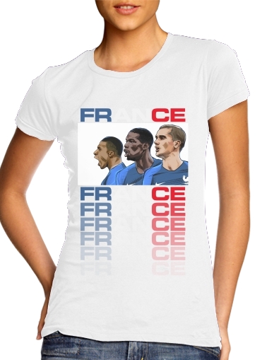 Allez Les Bleus France  für Damen T-Shirt