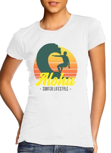 Aloha Surfer lifestyle für Damen T-Shirt