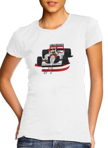 Ayrton Senna Formule 1 King für Damen T-Shirt