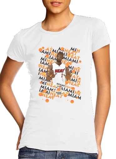 Basketball Stars: Chris Bosh - Miami Heat für Damen T-Shirt