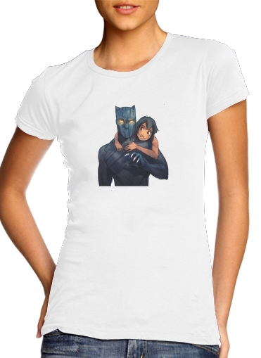Black Panther x Mowgli für Damen T-Shirt