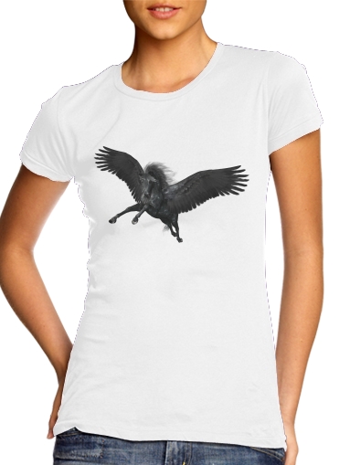Black Pegasus für Damen T-Shirt