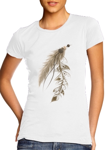 Boho Feather für Damen T-Shirt