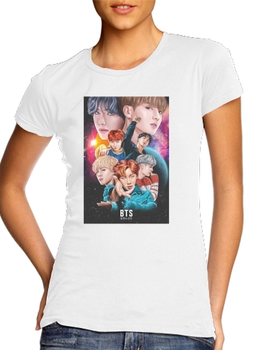 BTS DNA FanArt für Damen T-Shirt
