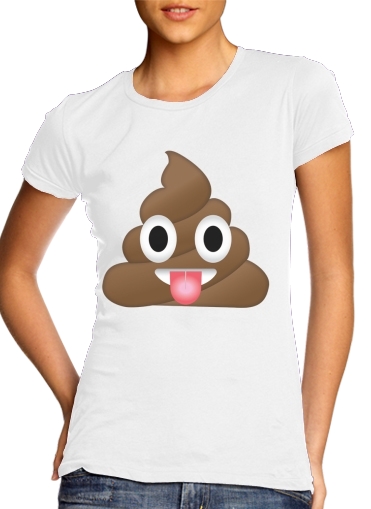 Caca Emoji für Damen T-Shirt