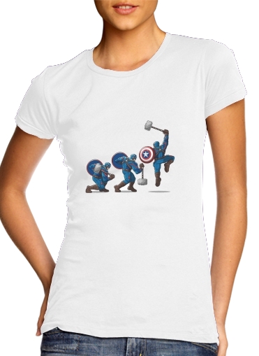 Captain America - Thor Hammer für Damen T-Shirt