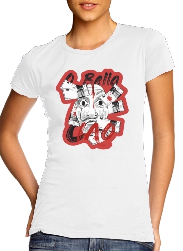 Casa De Papel Bella Ciao Art für Damen T-Shirt