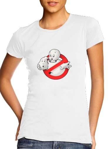 Casper x ghostbuster mashup für Damen T-Shirt