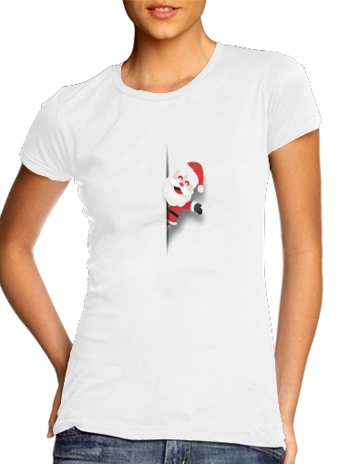 Christmas Santa Claus für Damen T-Shirt