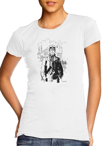 Corto Maltes Fan Art für Damen T-Shirt
