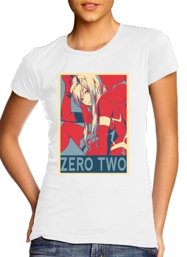 Darling Zero Two Propaganda für Damen T-Shirt