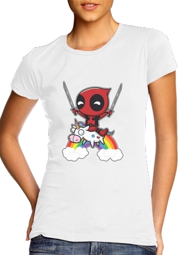 Deadpool Unicorn für Damen T-Shirt
