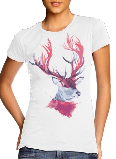 Deer paint für Damen T-Shirt