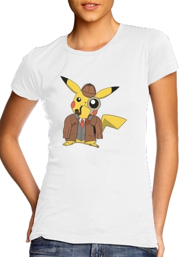 Detective Pikachu x Sherlock für Damen T-Shirt