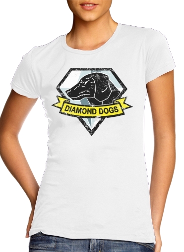 Diamond Dogs Solid Snake für Damen T-Shirt