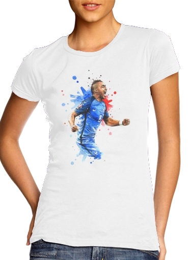 Dimitri Payet Fan Art France Team  für Damen T-Shirt