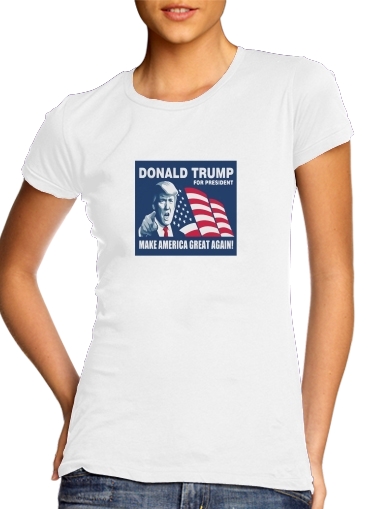 Donald Trump Make America Great Again für Damen T-Shirt