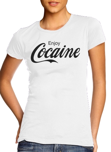 Enjoy Cocaine für Damen T-Shirt