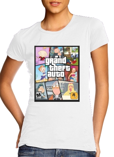 Family Guy mashup GTA für Damen T-Shirt