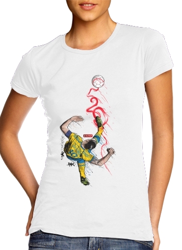 FantaSweden Zlatan Swirl für Damen T-Shirt