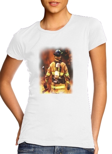Feuerwehrmann Firefighter für Damen T-Shirt