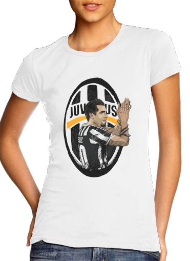 Football Stars: Carlos Tevez - Juventus für Damen T-Shirt