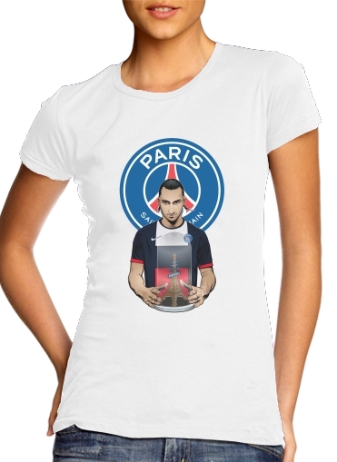 Football Stars: Zlataneur Paris für Damen T-Shirt