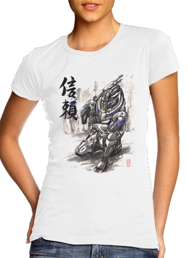 Garrus Vakarian Mass Effect Art für Damen T-Shirt