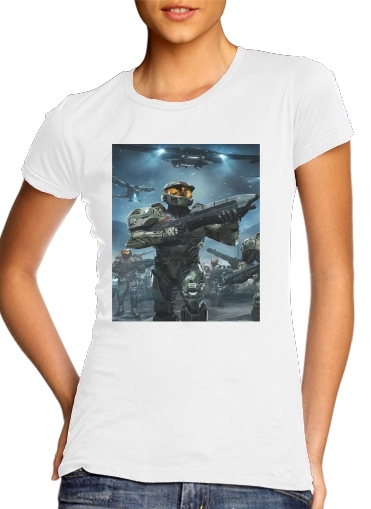 Halo War Game für Damen T-Shirt