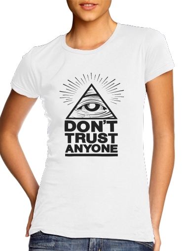 Illuminati Dont trust anyone für Damen T-Shirt