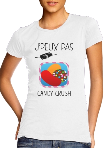 Je peux pas jai candy crush für Damen T-Shirt