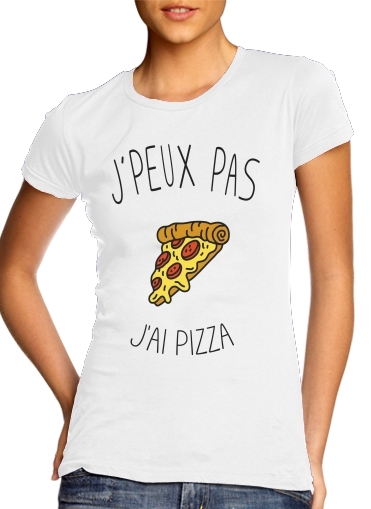 Je peux pas jai pizza für Damen T-Shirt