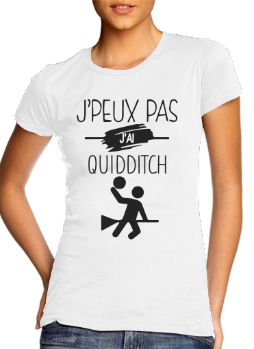 Je peux pas jai Quidditch für Damen T-Shirt