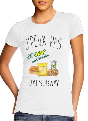 Je peux pas jai subway für Damen T-Shirt