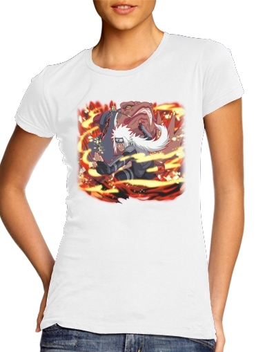 Jiraya evolution Fan Art für Damen T-Shirt