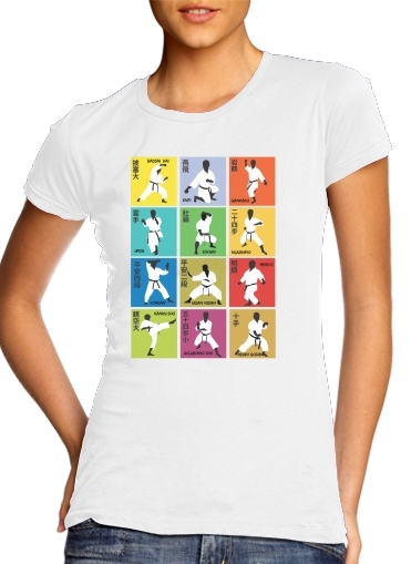 Karate techniques für Damen T-Shirt