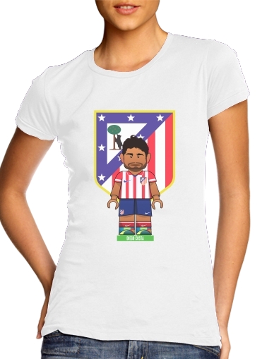Lego Football: Atletico de Madrid - Diego Costa für Damen T-Shirt