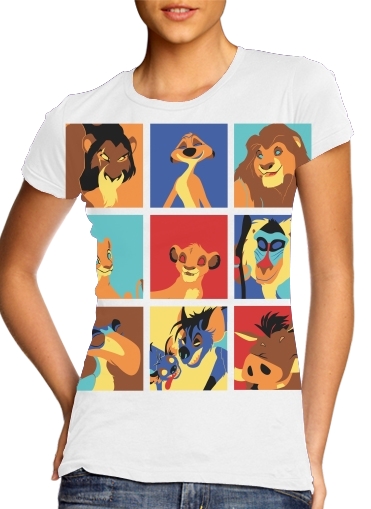 Lion pop für Damen T-Shirt