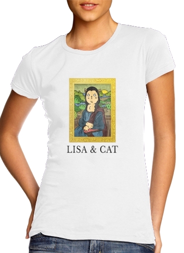 Lisa And Cat für Damen T-Shirt